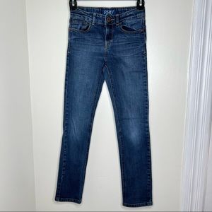 PSNY Denim Jeans Size 10s Kids adjustable straps in waist